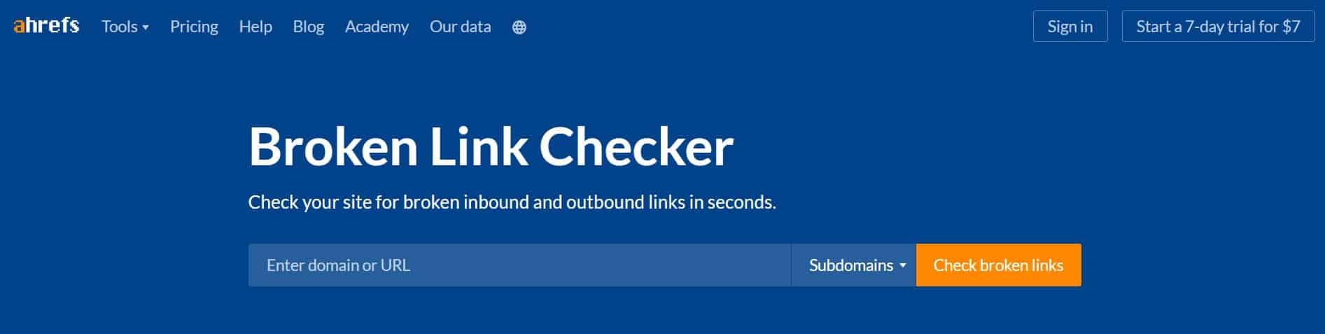 ahrefs broken link checker ahrefs broken link checker