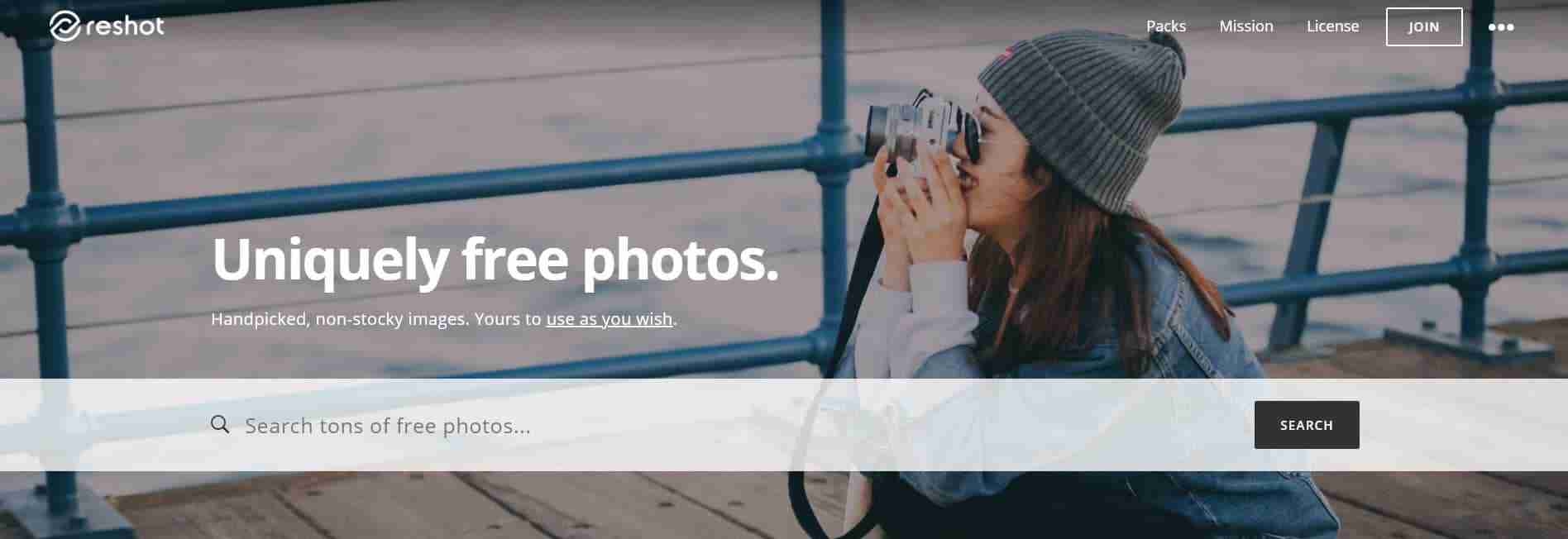 Reshot: Uniquely Free Photos